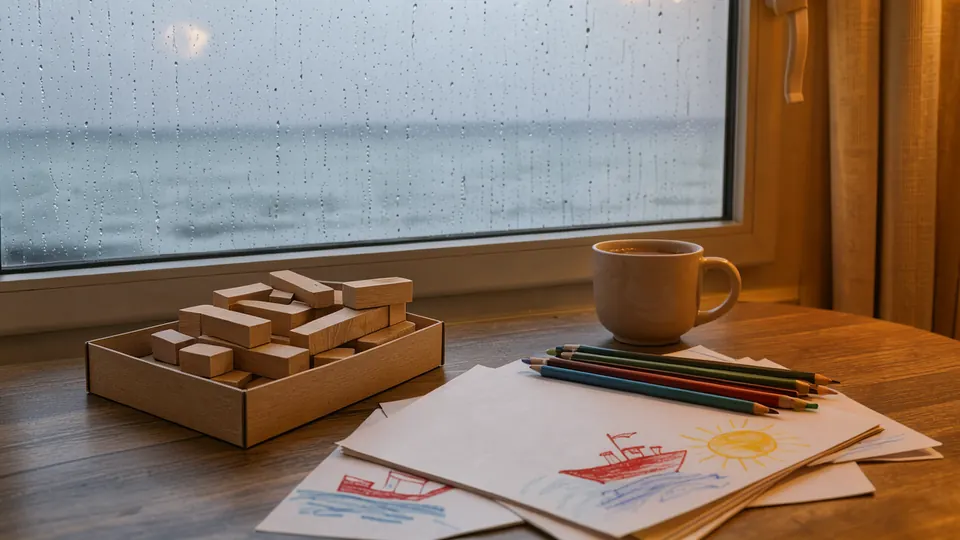 A Rainy Day with Kids on the Southern Black Sea: 12 Ideas — illustration