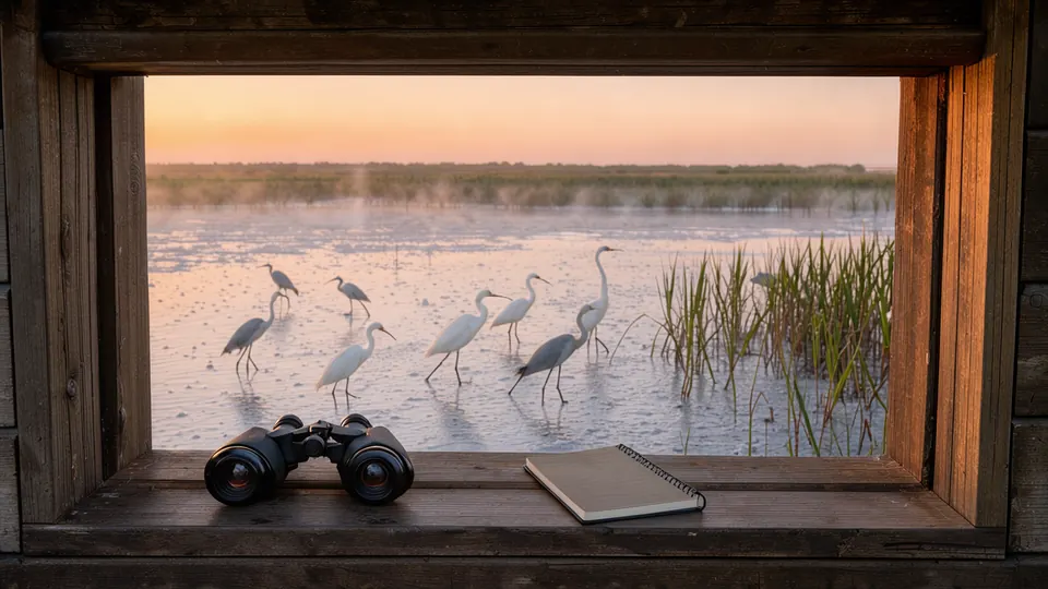 Birdwatching Around Nessebar: A Paradise for Ornithologists — illustration