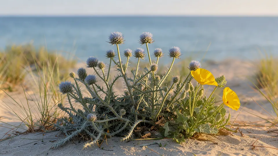 Black Sea Flora: The Botanical Treasures of Nessebar — illustration