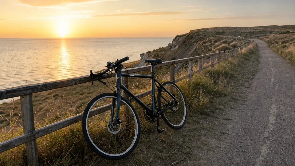 Cycling and Running Routes Around Nesebar — Fitness Guide — illustration