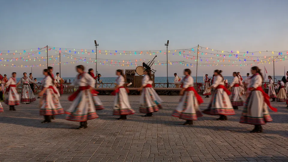 Festivals and Events in Nesebar: A Month-by-Month Calendar — illustration