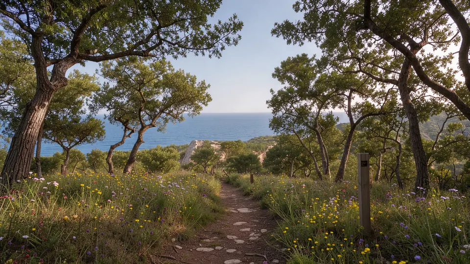 Hiking and Nature Near the Black Sea: Trails, Reserves and Birdwatching — illustration
