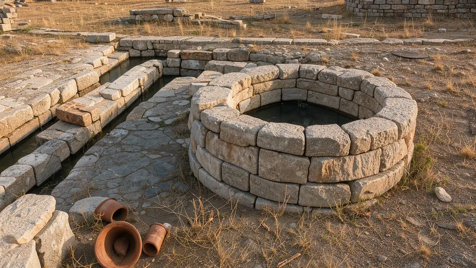 Mesembria's Lifeline: Uncovering Nessebar's Ancient Water Supply Systems — illustration