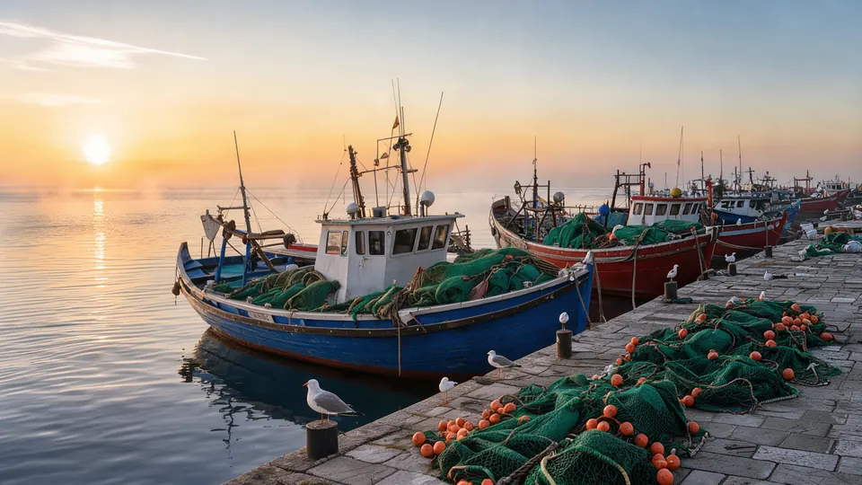 Nessebar's Fishing Heritage — illustration