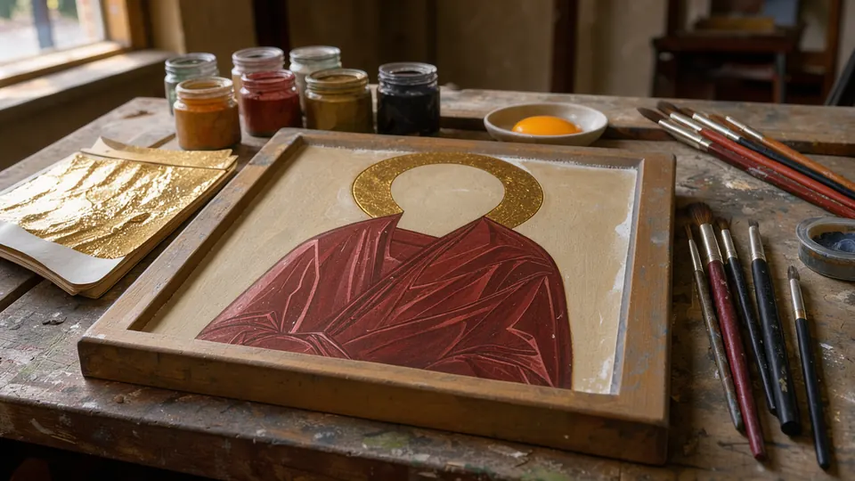 Nessebar's Icon Painting Tradition — illustration