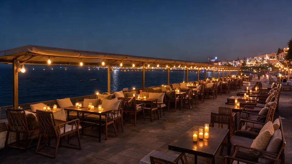 Nightlife Around Nesebar: A Vibe Map from Quiet Terraces to Sunny Beach — illustration