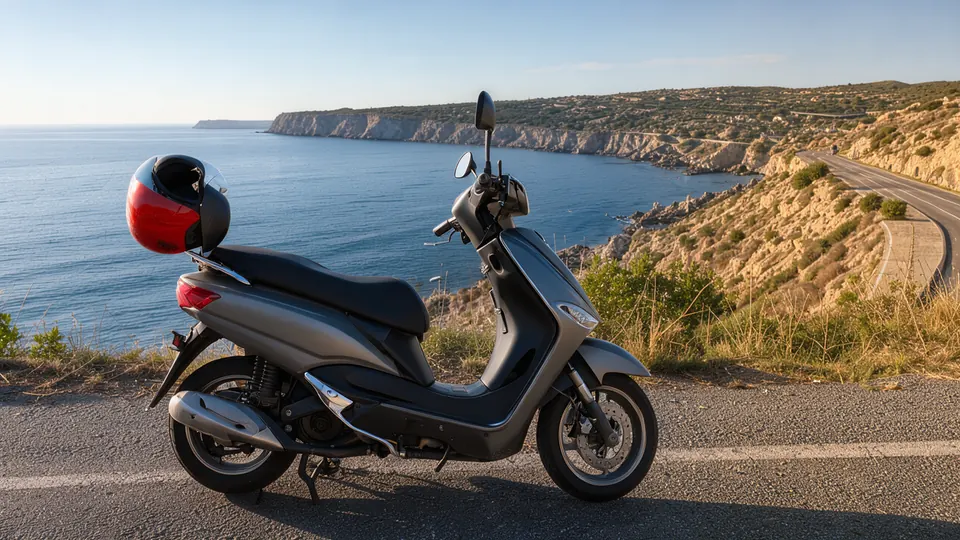 Renting a Scooter or Motorbike on the Coast: The Rules, the Insurance Trap and the Honest Risk — illustration