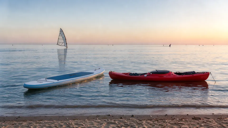 SUP, Kayak and Windsurf on the Southern Black Sea: Where, What It Costs, How to Start — illustration