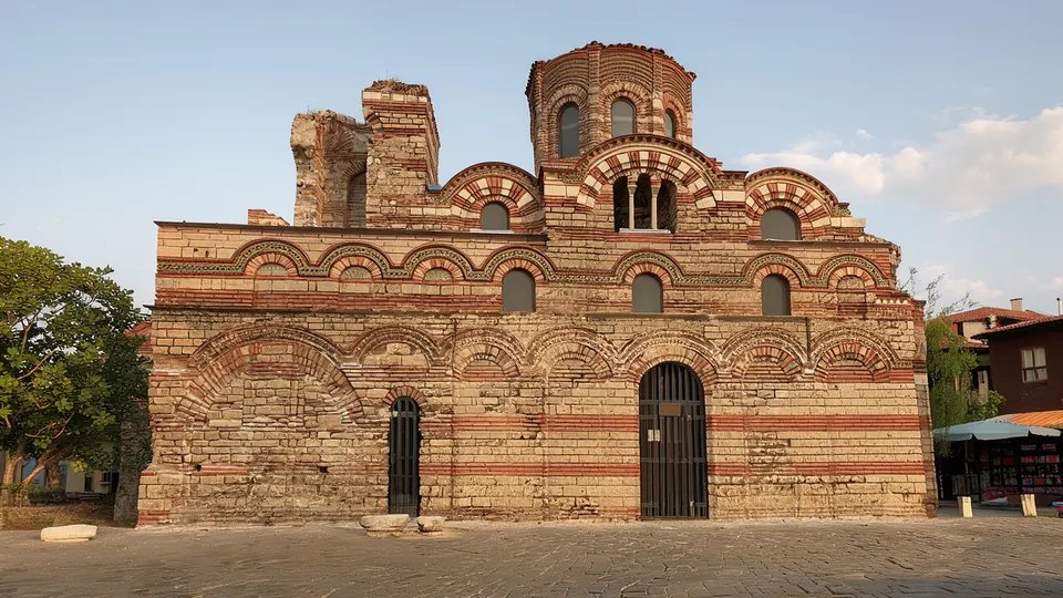 The Uncrowned King of Mesembria: A Deep Dive into the Church of Christ Pantocrator — illustration