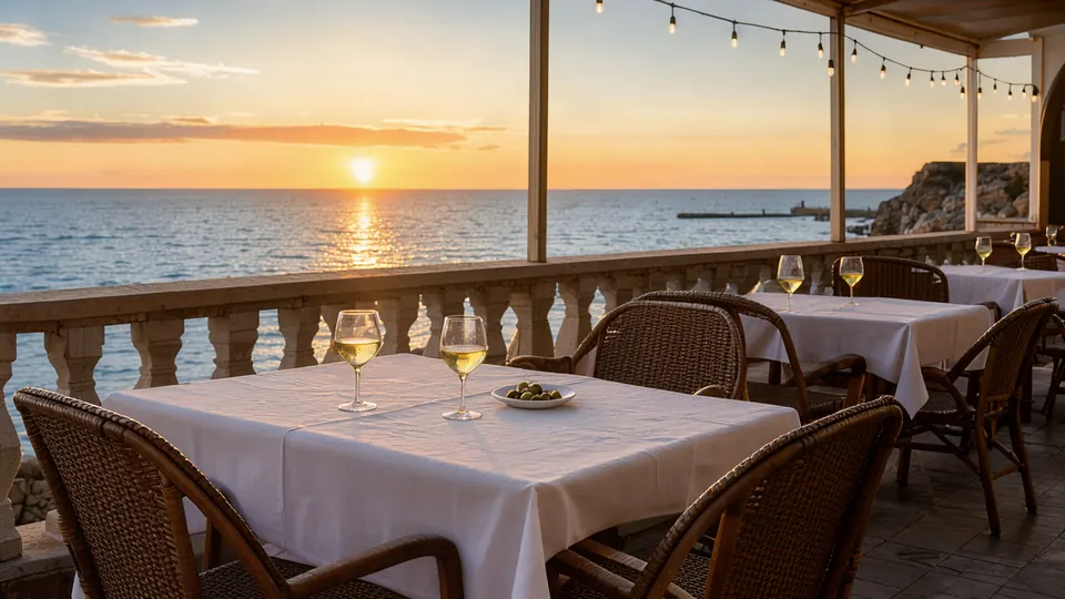Top 5 Restaurants in Old Nesebar with Sea Views — illustration