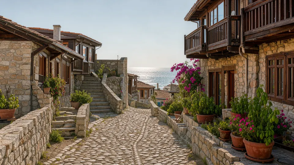 Walking Tour: The Best Routes Through Old Nessebar — illustration