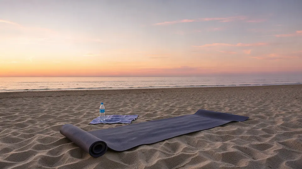 Yoga and Wellness Retreats Near Nesebar — Relaxation on the Black Sea — illustration